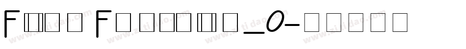 Final Frontier_0字体转换